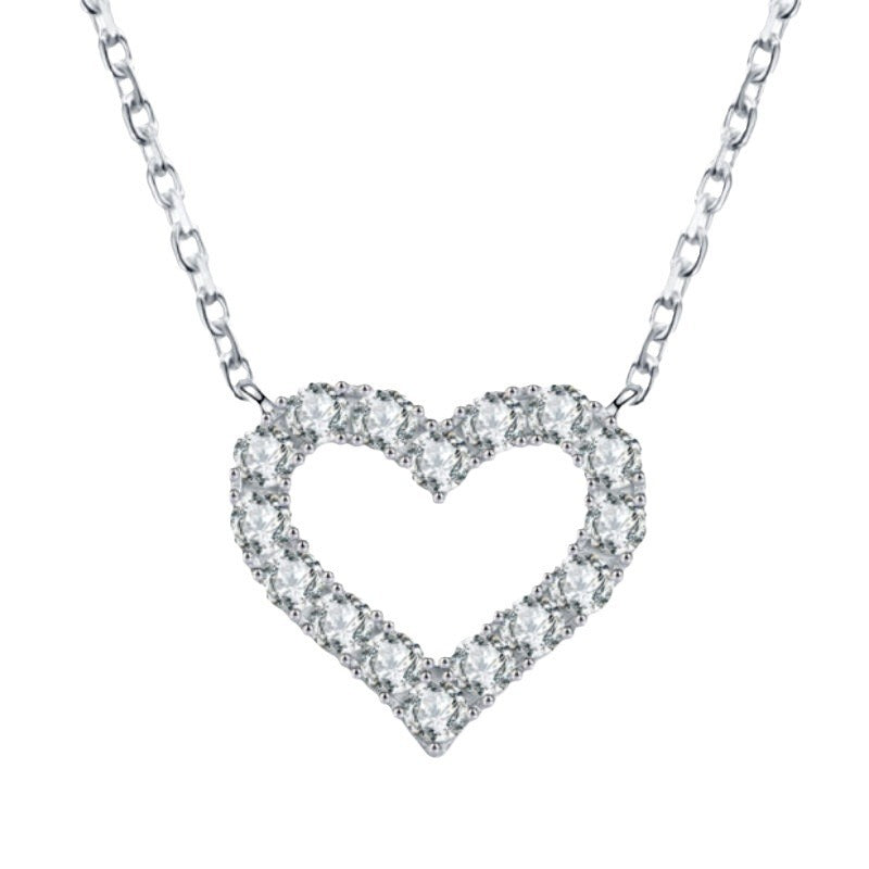 Casual Heart Necklace For Women