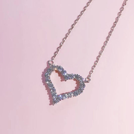 Casual Heart Necklace For Women
