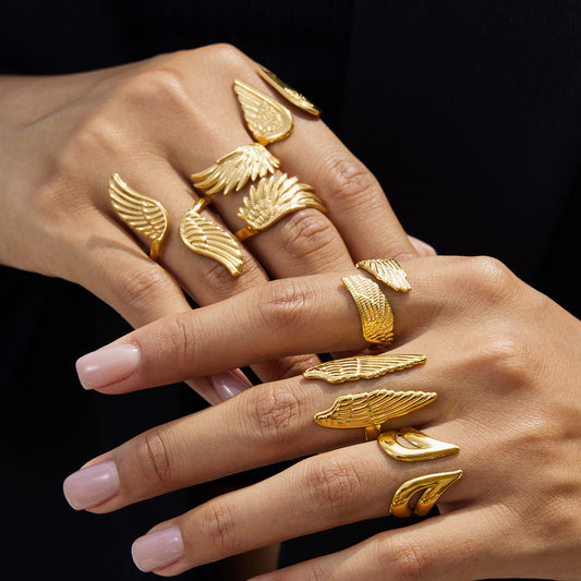 Titanium Steel Non-fading Ring For Women