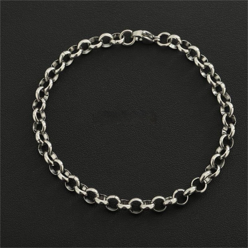 Colorfast Titanium Steel Bracelet For Men